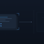 Abstract illustration representing a read-only pre-release review of an AI-built repository.